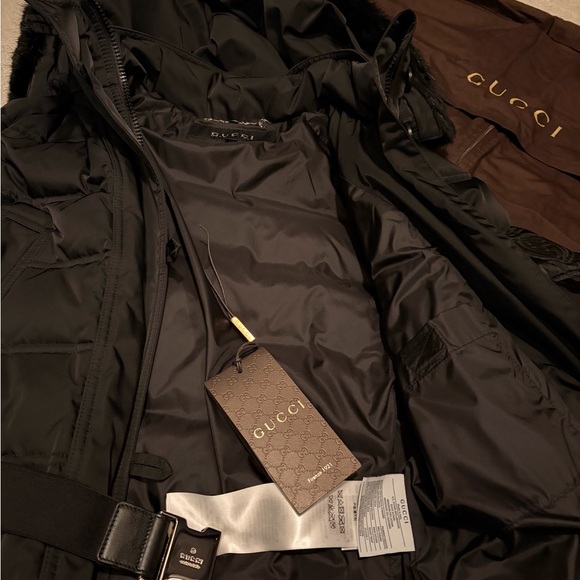 Gucci Elegant Black Quilted Jacket - Picture 3 of 4